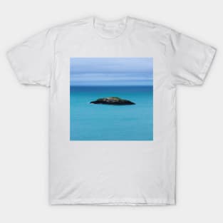 Cute tiny island off the coast of Anglesey, North Wales T-Shirt